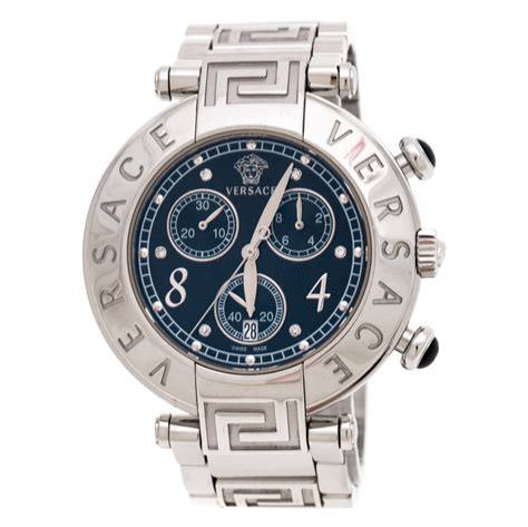 versace chronograph scwarz|versace watches clearance.